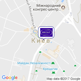 Бронт-Киев на карте Бронт-Киев на карте