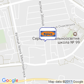Бриз ТВК на мапі