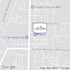 Белатіс-Меблі на мапі