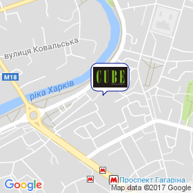 CUBE на мапі