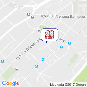 ФАНЕЛ на мапі ФАНЕЛ на мапі