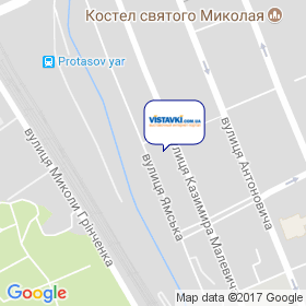 Vistavki.com.ua на мапі