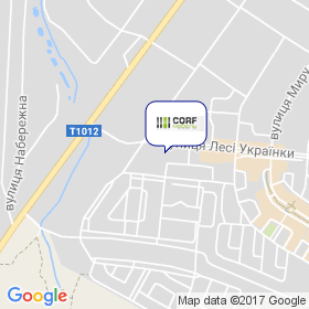 CORF MEBEL  на мапі