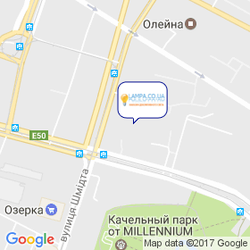 Лампа на карте Лампа на карте