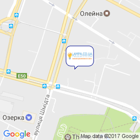 Лампа на мапі