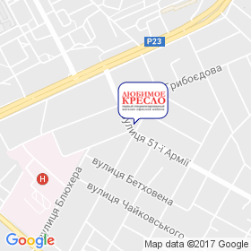 Любимое Кресло на карте Любимое Кресло на карте