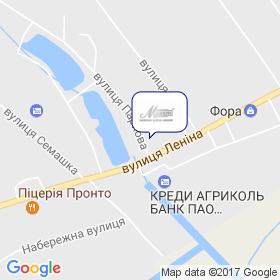 ММеблі на мапі