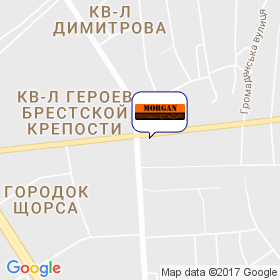 МОРГАН на карте МОРГАН на карте