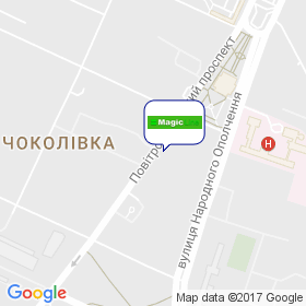 Magic Line на мапі