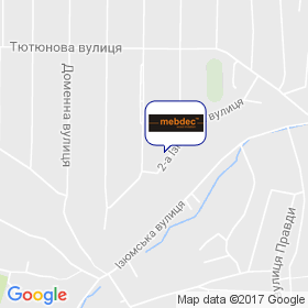 Mebdec на мапі