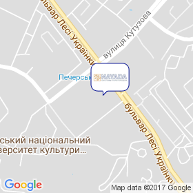 Наяда Україна на мапі
