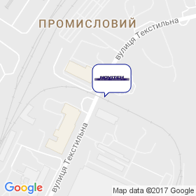 НОВІТЕХ на мапі