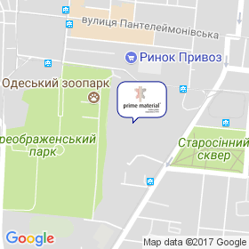 Прайм Материал на мапі