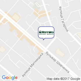 Ромира на карте Ромира на карте