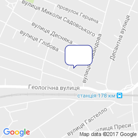 Сончік на мапі