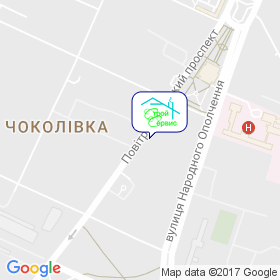Строй-Сервіс на мапі Строй-Сервіс на мапі