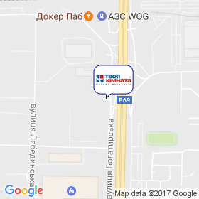 Твоя Кімната на мапі