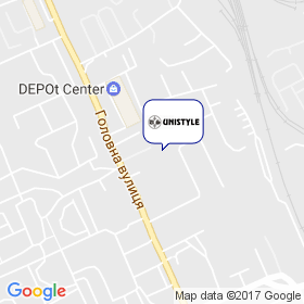 Унистиль на карте Унистиль на карте