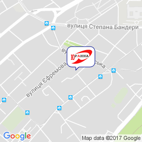 Юранна на мапі