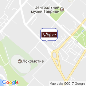 Виглен на мапі