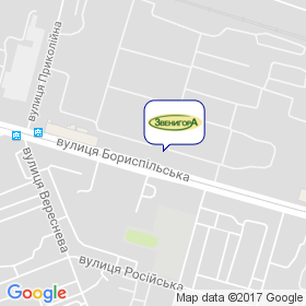 ЗВЕНИГОРА на мапі