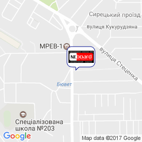 Зебрано, ТД на карте Зебрано, ТД на карте