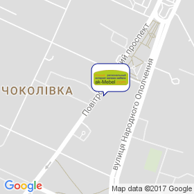 Південний регіональний інтернет магазин меблів AK-Mebel.com на мапі