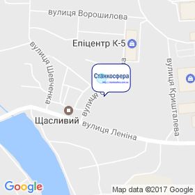 Станкосфера ТМ на карте Станкосфера ТМ на карте