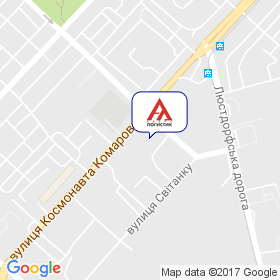 Аверс Логістік на мапі