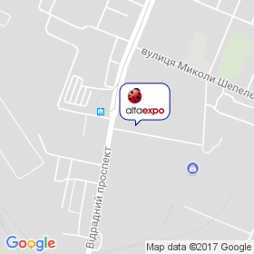 Альта Експо на мапі