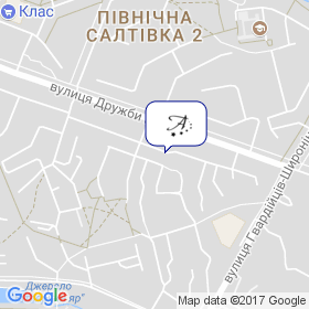 Баханова Т.А. на мапі Баханова Т.А. на мапі