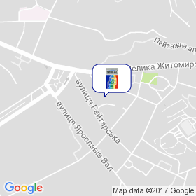 Андрієвський на мапі