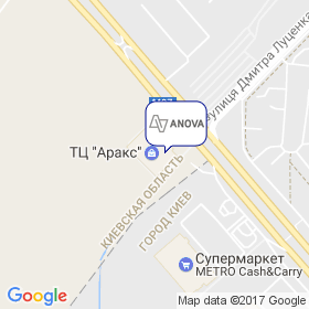 Anova на карте Anova на карте