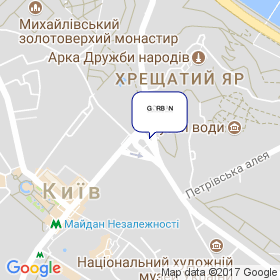 Артлайн на мапі