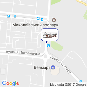 АС МЕБЛІ Україна на мапі