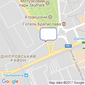 Авіко на мапі