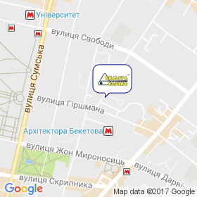 Бiльярд-сервiс Харкiв на мапі Бiльярд-сервiс Харкiв на мапі