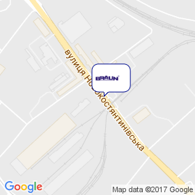 БРАУН на карте БРАУН на карте