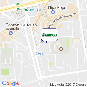 Буковина на карте Буковина на карте