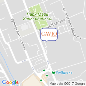 CAVIO Interiors на мапі