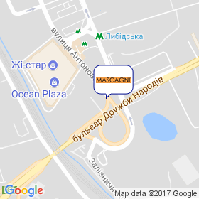 Маскани на мапі