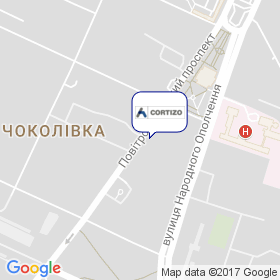 Кортісо на мапі Кортісо на мапі