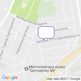 Даск Центр на мапі