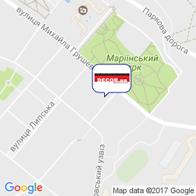 DECOR.ua  Меблевий Каталог на мапі