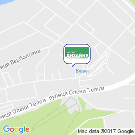 Институт дизайна Украины на карте Институт дизайна Украины на карте