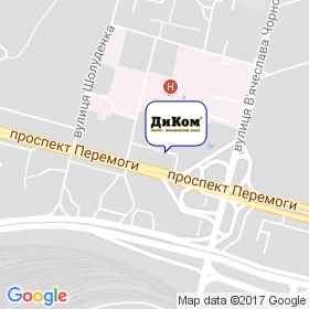 ДІКОМ ДНЕПР на мапі