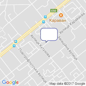 ДМеблi на мапі