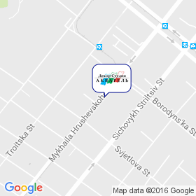 Декор Студия Акварель на карте Декор Студия Акварель на карте