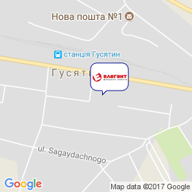 ЕЛЕГАНТ на мапі