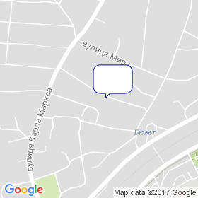 Фабрика кухонь на мапі